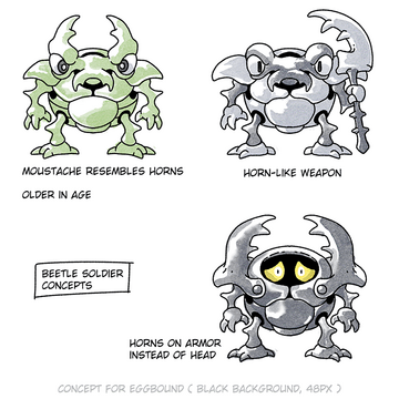 Beetle soldier concepts
