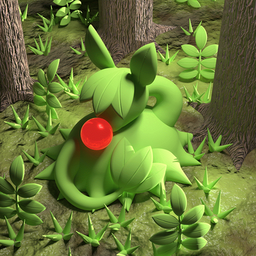 Card art for the "Forafawn" Monster-Pak card.
